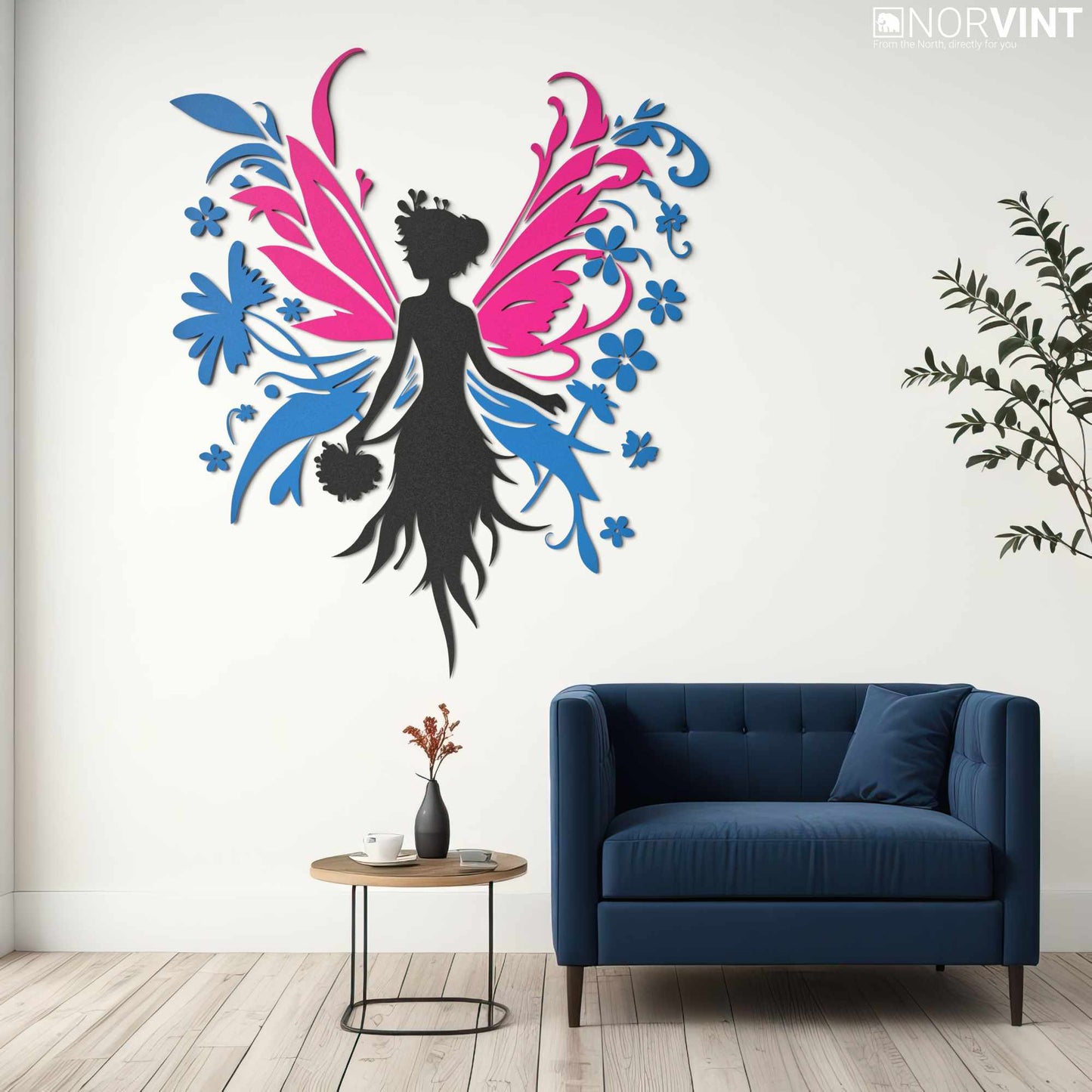 3D-Väggdekoration "Fairy"